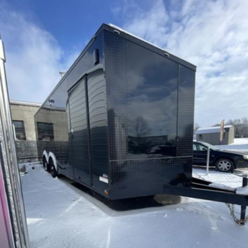 Wide selection of enclosed trailers at Stanford Trailers