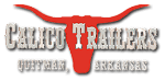 Calico Trailers logo linking to available inventory at Stanford Trailers